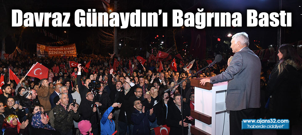 Davraz Günaydın’ı Bağrına Bastı