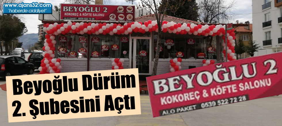 Beyoğlu Dürüm 2. Şubesini Açtı