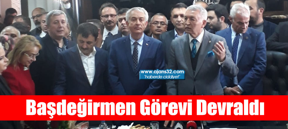 Başdeğirmen Görevi Devraldı