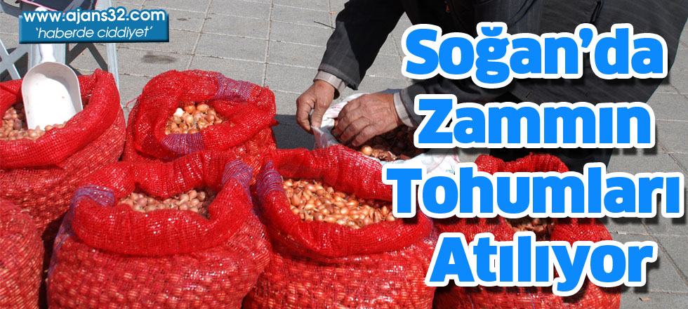 Soğan’da zammın   tohumları atılıyor