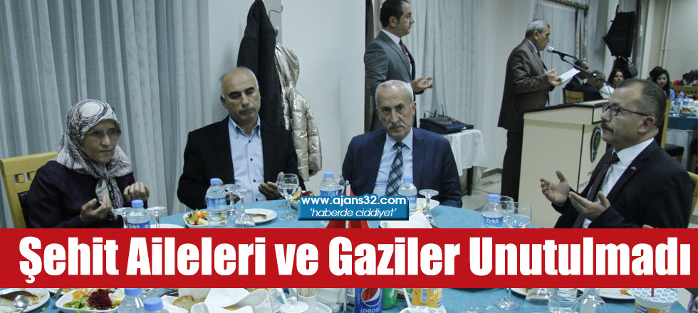 Şehit Aileleri ve Gaziler Unutulmadı