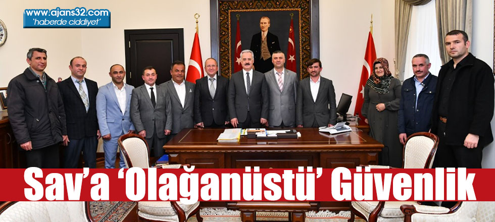 Sav’a ‘Olağanüstü’ Güvenlik