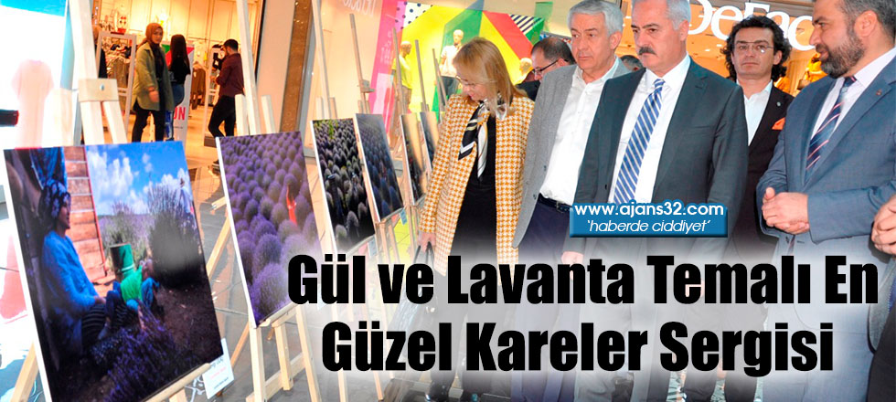 Gül ve Lavanta Temalı En Güzel Kareler Sergisi