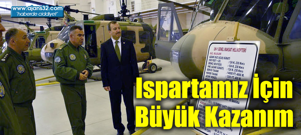 Ispartamız İçin Büyük Kazanım