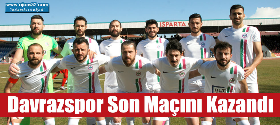 Davrazspor Son Maçını Kazandı