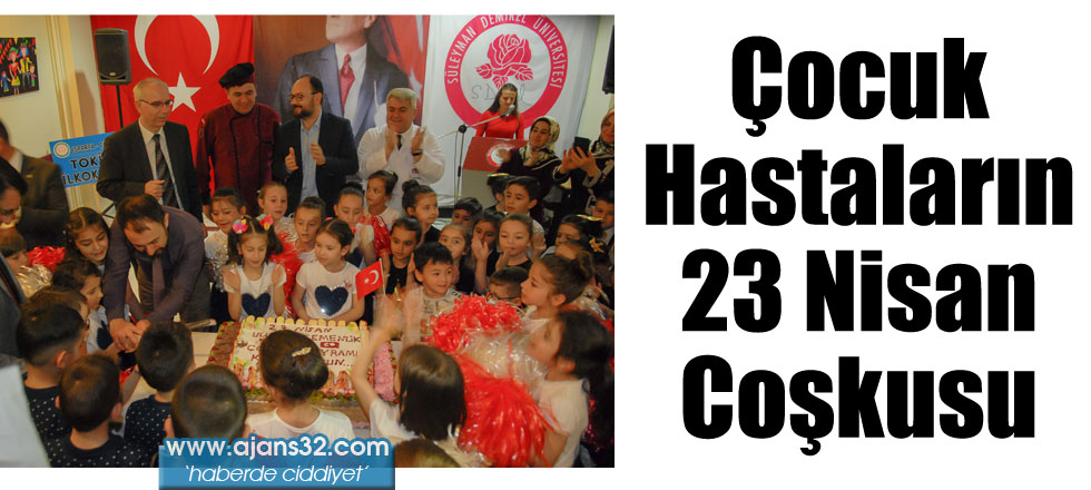 Çocuk Hastaların 23 Nisan Coşkusu