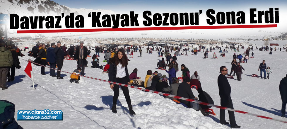 Davraz’da ‘Kayak Sezonu’ Sona Erdi