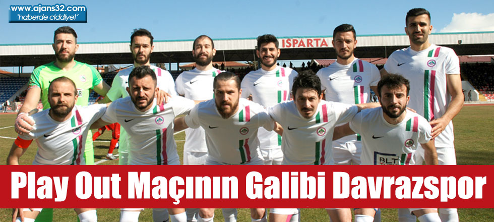 Play Out Maçının Galibi Davrazspor