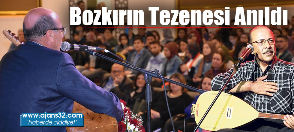 Bozkırın Tezenesi Isparta’da Anıldı