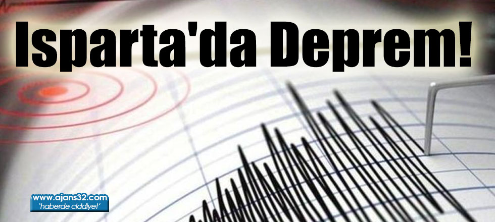 Gelendost ve Sarıidris'te Deprem