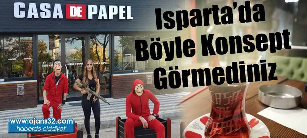 Isparta'da Böyle Konsept Görmediniz