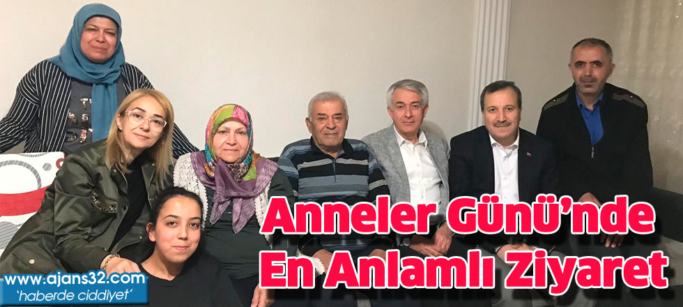 Anneler Günü’nde en anlamlı ziyaret