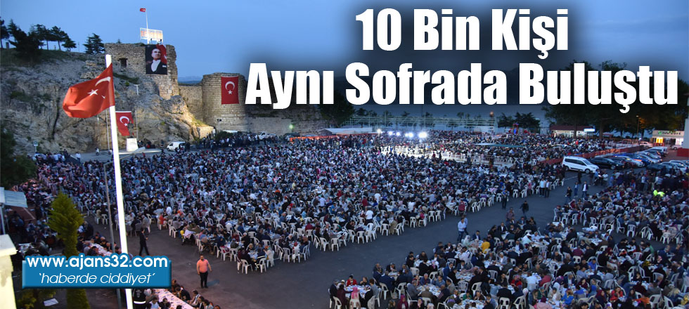 10 Bin Kişi Aynı Sofrada Buluştu