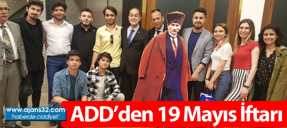 ADD’den 19 Mayıs İftarı