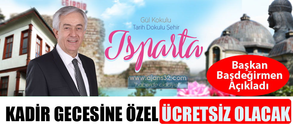 Kadir Gecesine Özel Ücretsiz Olacak!