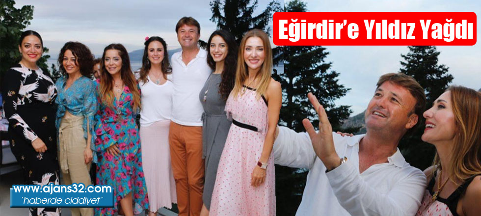 Eğirdir'e Yıldız Yağdı