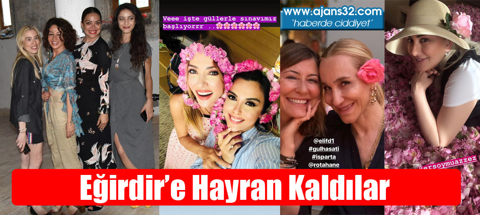 Eğirdir'e Hayran Kaldılar...