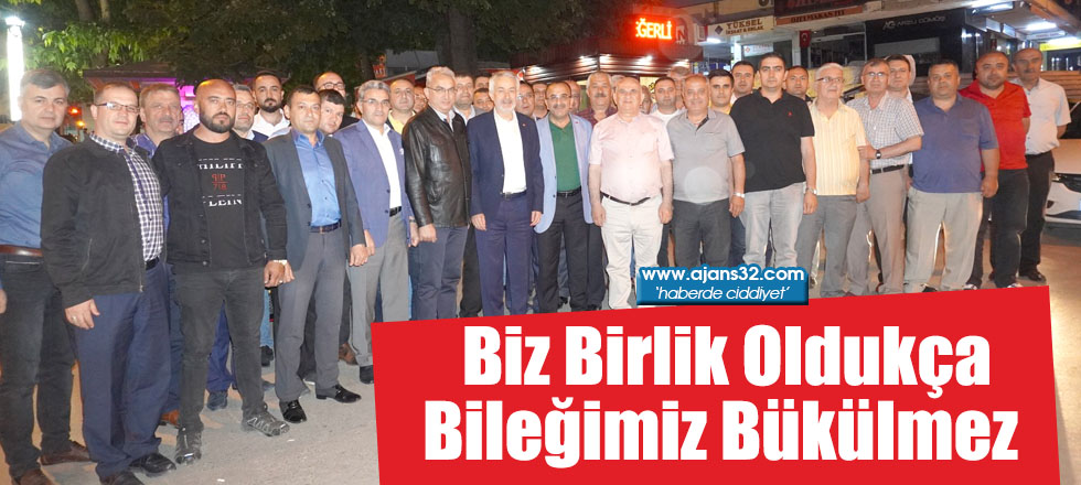 Biz Birlik Oldukça Bileğimiz Bükülmez