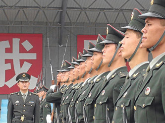 Çinli Askerler Isparta'da Eğitiliyor