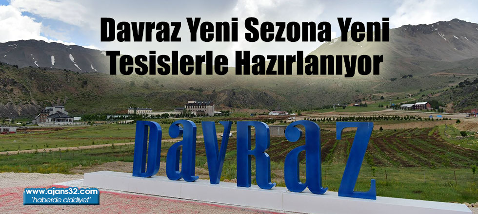 Davraz Yeni Sezona Yeni Tesislerle Hazırlanıyor