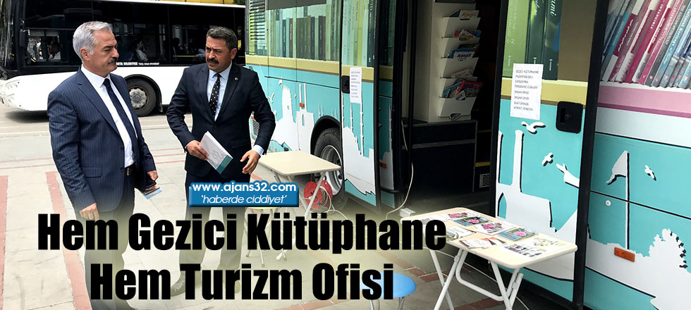 Hem Gezici Kütüphane Hem Turizm Ofisi