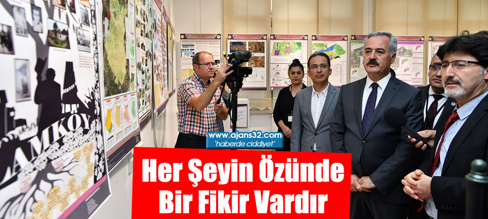 Her Şeyin Özünde Bir Fikir Vardır