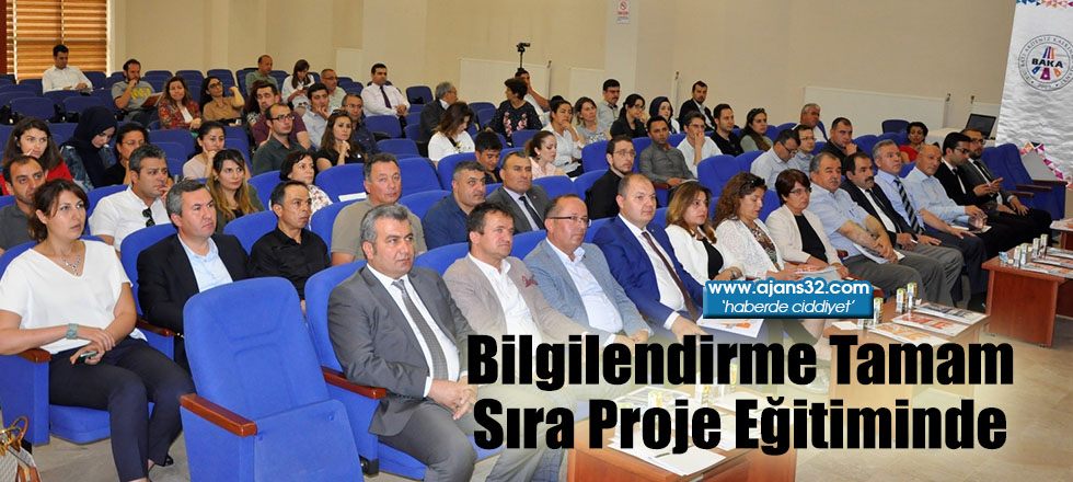 Bilgilendirme Tamam Sıra Proje Eğitiminde