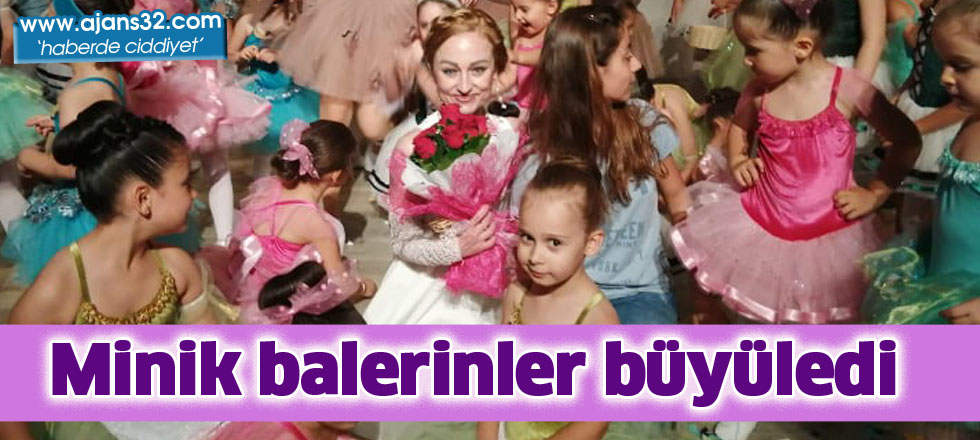 Minik Balerinler Büyüledi