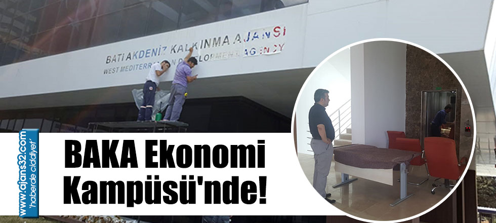 BAKA Ekonomi Kampüsü'nde!