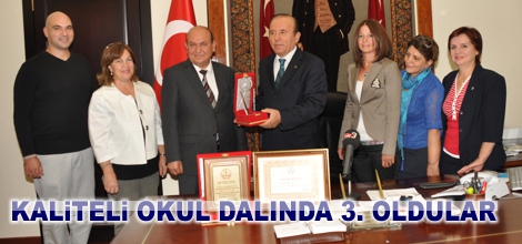 Kaliteli Okul Değerlendirmesinde 3. Oldular