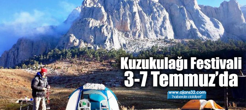 Kuzukulağı Festivali 3-7 Temmuz’da