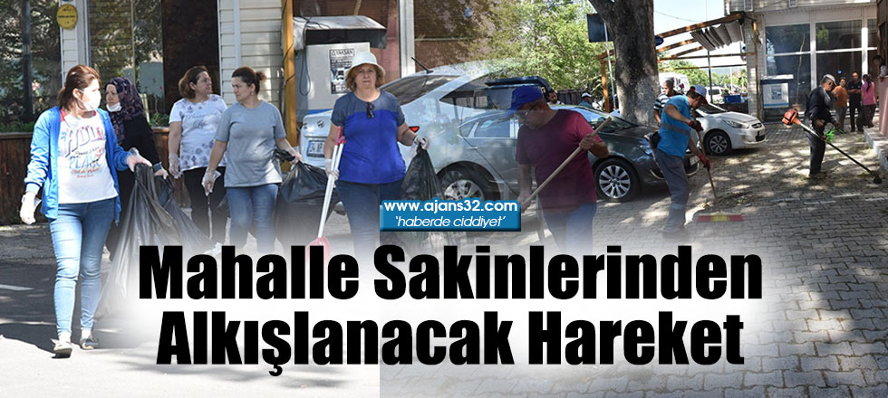 Mahalle Sakinlerinden Alkışlanacak Hareket