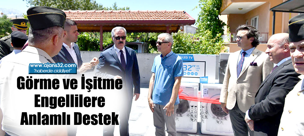 Görme ve İşitme Engellilere Anlamlı Destek