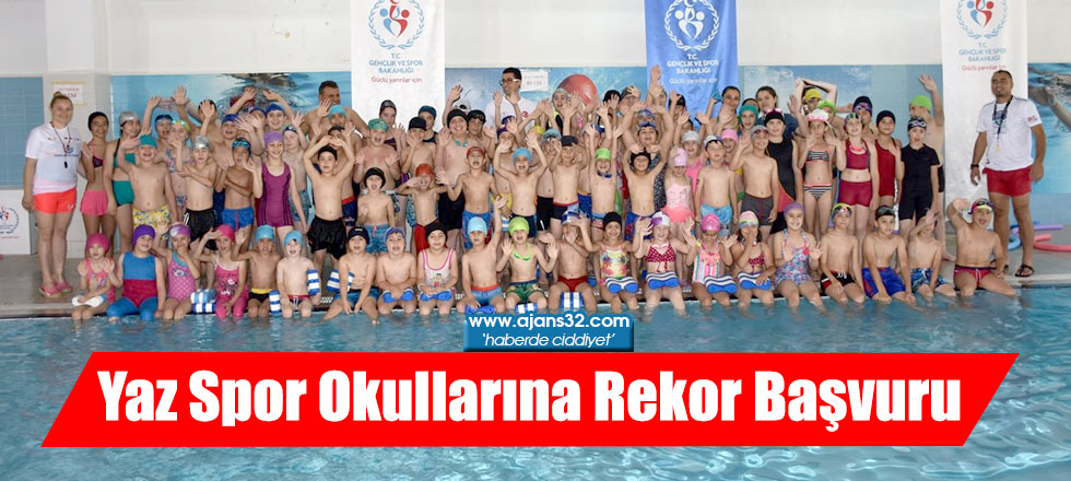 Yaz Spor Okullarına Rekor Başvuru