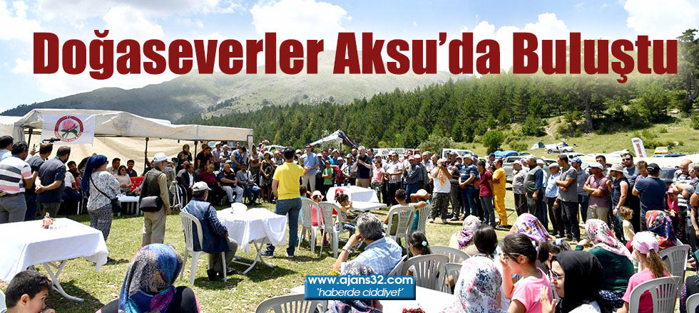 Doğaseverler Aksu’da Buluştu