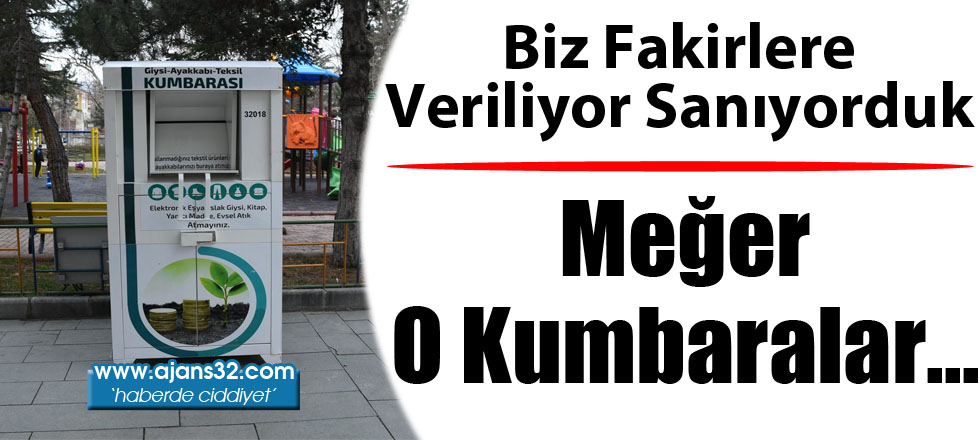 SKANDAL! Biz Fakirlere Dağıtılıyor Sanıyorduk... Meğer...