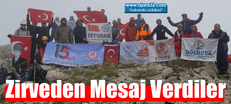 Zirveden Mesaj Verdiler