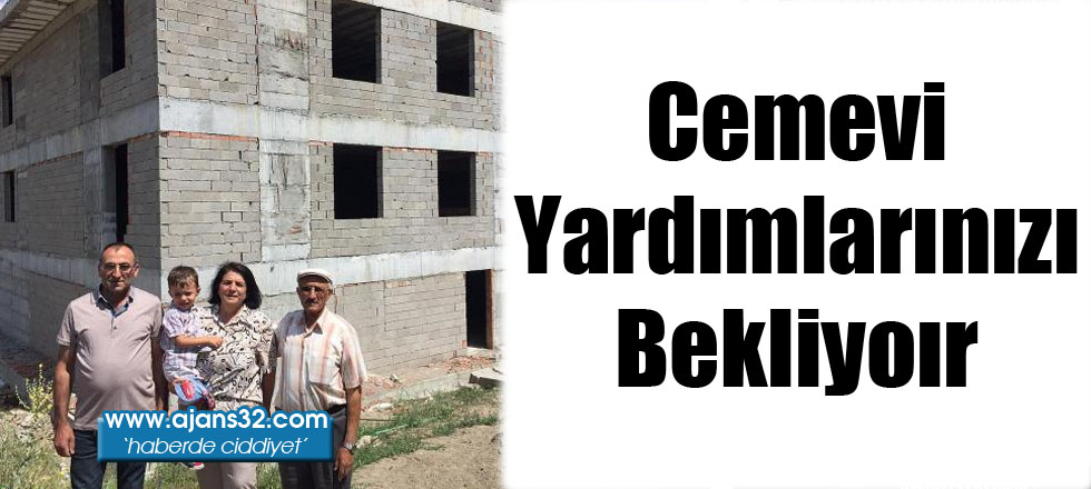 Cemevi Yardımlarınızı Bekliyor