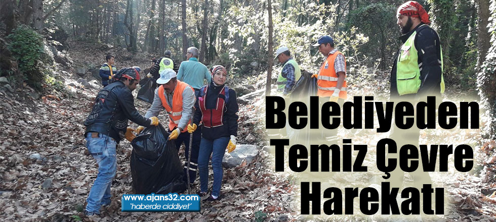 Belediyeden Temiz Çevre Harekatı