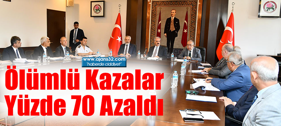 Ölümlü Kazalar Yüzde 70 Azaldı