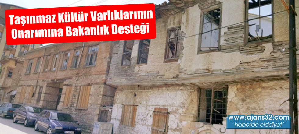 Taşınmaz Kültür Varlıklarının Onarımına Bakanlık Desteği