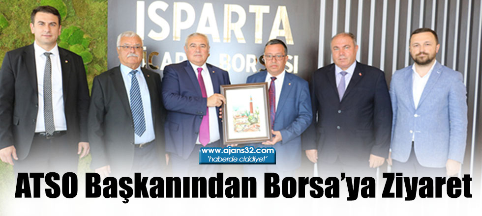 ATSO Başkanından Borsa’ya Ziyaret