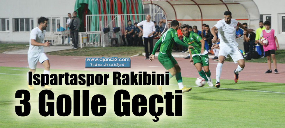 Ispartaspor Rakibini 3 Golle Geçti