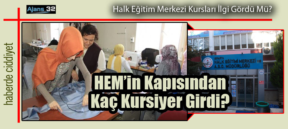 HEM'in Kurslarına Kaç Kişi Katıldı?