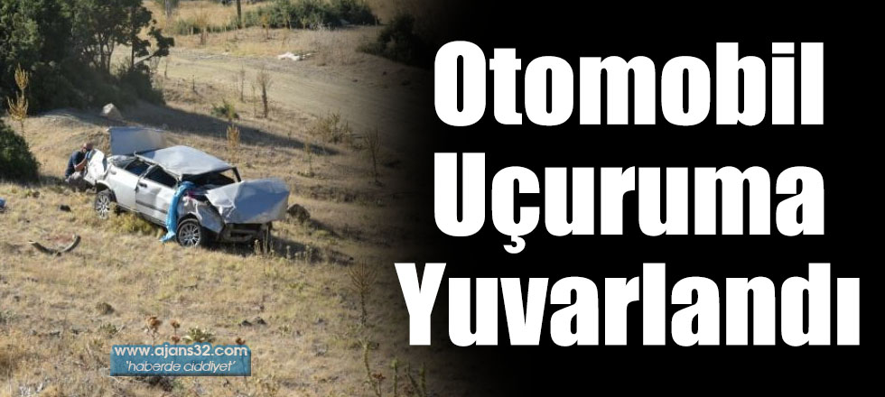 Otomobil Uçuruma Yuvarlandı