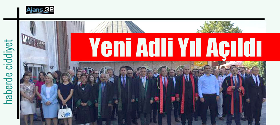 Yeni Adli Yıl Açıldı