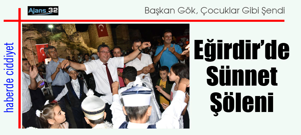 Eğirdir'de Sünnet Şöleni