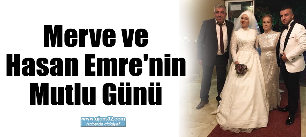 Merve ve Hasan Emre'nin Mutlu Günü