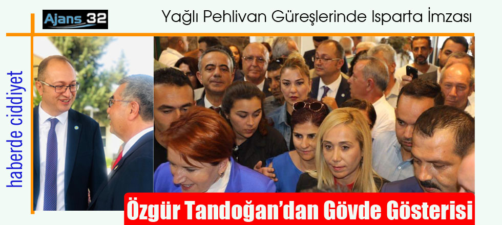 Özgür Tandoğan'dan Gövde Gösterisi