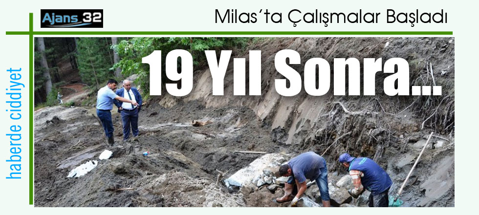 Milas'ta Çalışmalar Başladı